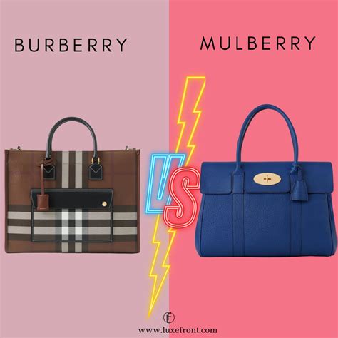 difference between Burberry and british